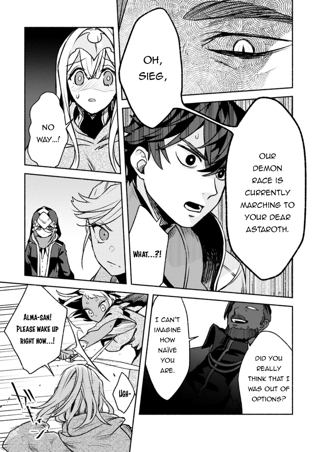 Sono Monban, Saikyou Nitsuki: Tsuihou Sareta Bougyo Ryoku 9999 no Senshi, Outo no Monban Toshite Musou Suru Chapter 29 page 28 - Chapter 29