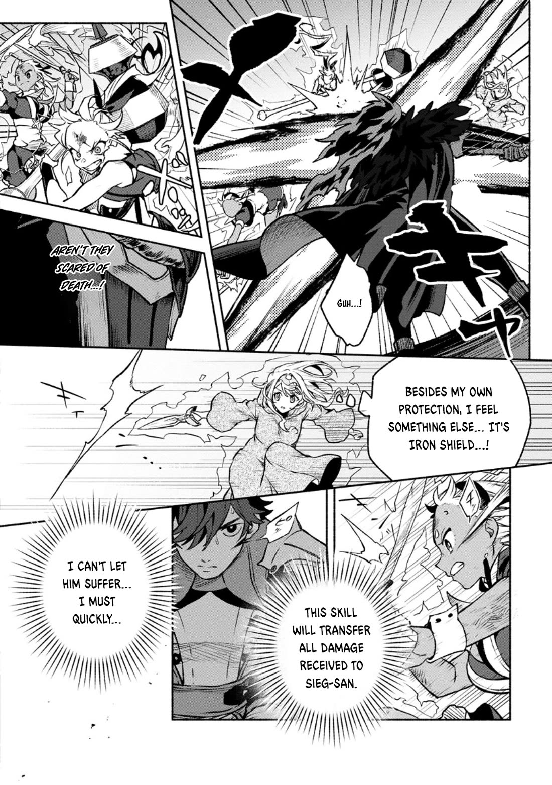 Sono Monban, Saikyou Nitsuki: Tsuihou Sareta Bougyo Ryoku 9999 no Senshi, Outo no Monban Toshite Musou Suru Chapter 31 page 19 - Chapter 31
