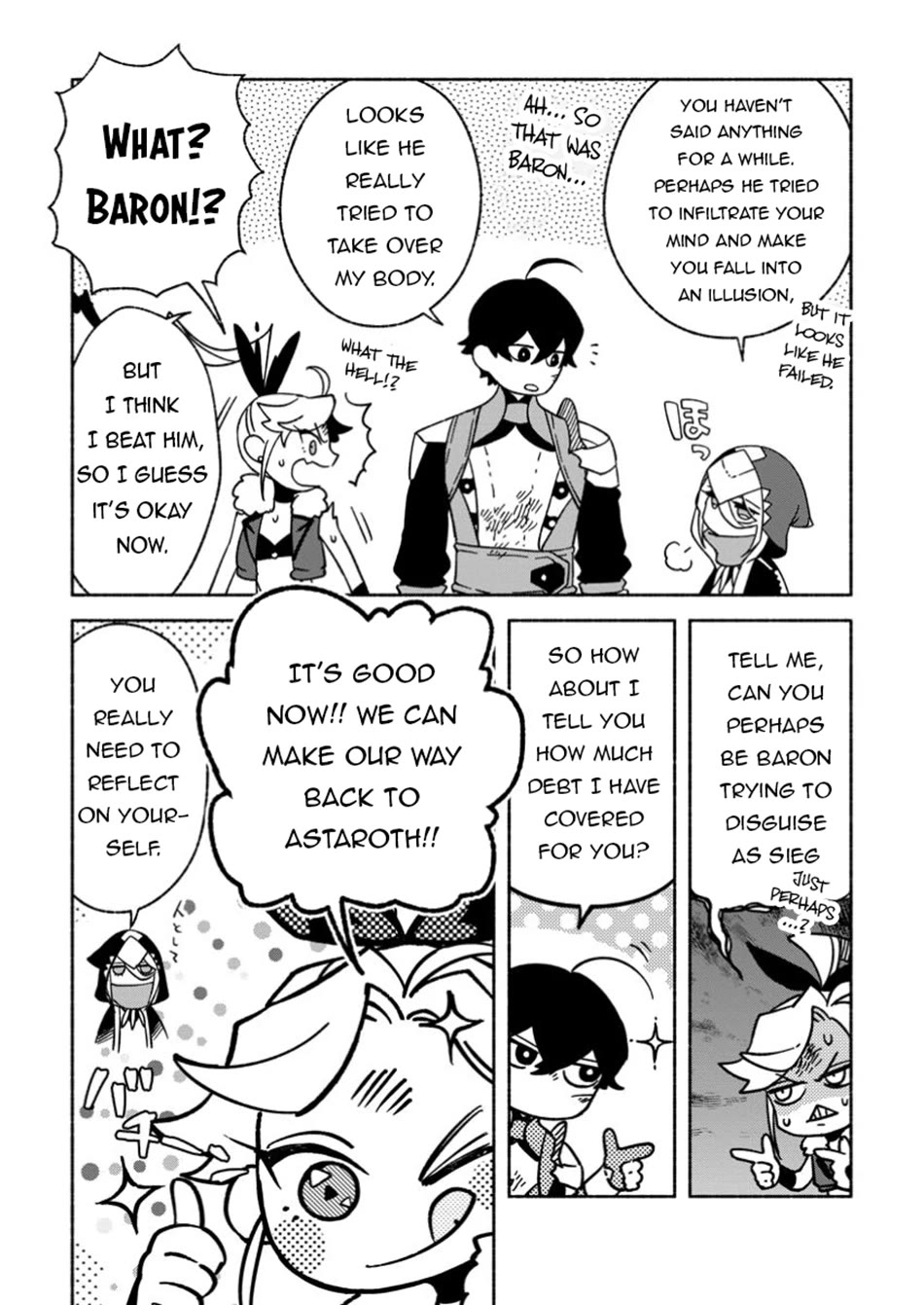 Sono Monban, Saikyou Nitsuki: Tsuihou Sareta Bougyo Ryoku 9999 no Senshi, Outo no Monban Toshite Musou Suru Chapter 32 page 32 - Chapter 32