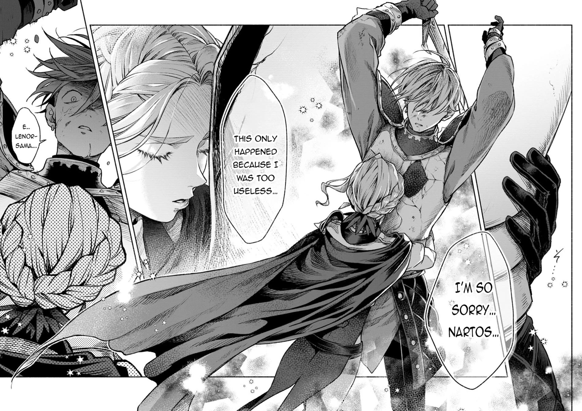 Sono Monban, Saikyou Nitsuki: Tsuihou Sareta Bougyo Ryoku 9999 no Senshi, Outo no Monban Toshite Musou Suru Chapter 33 page 7 - Chapter 33