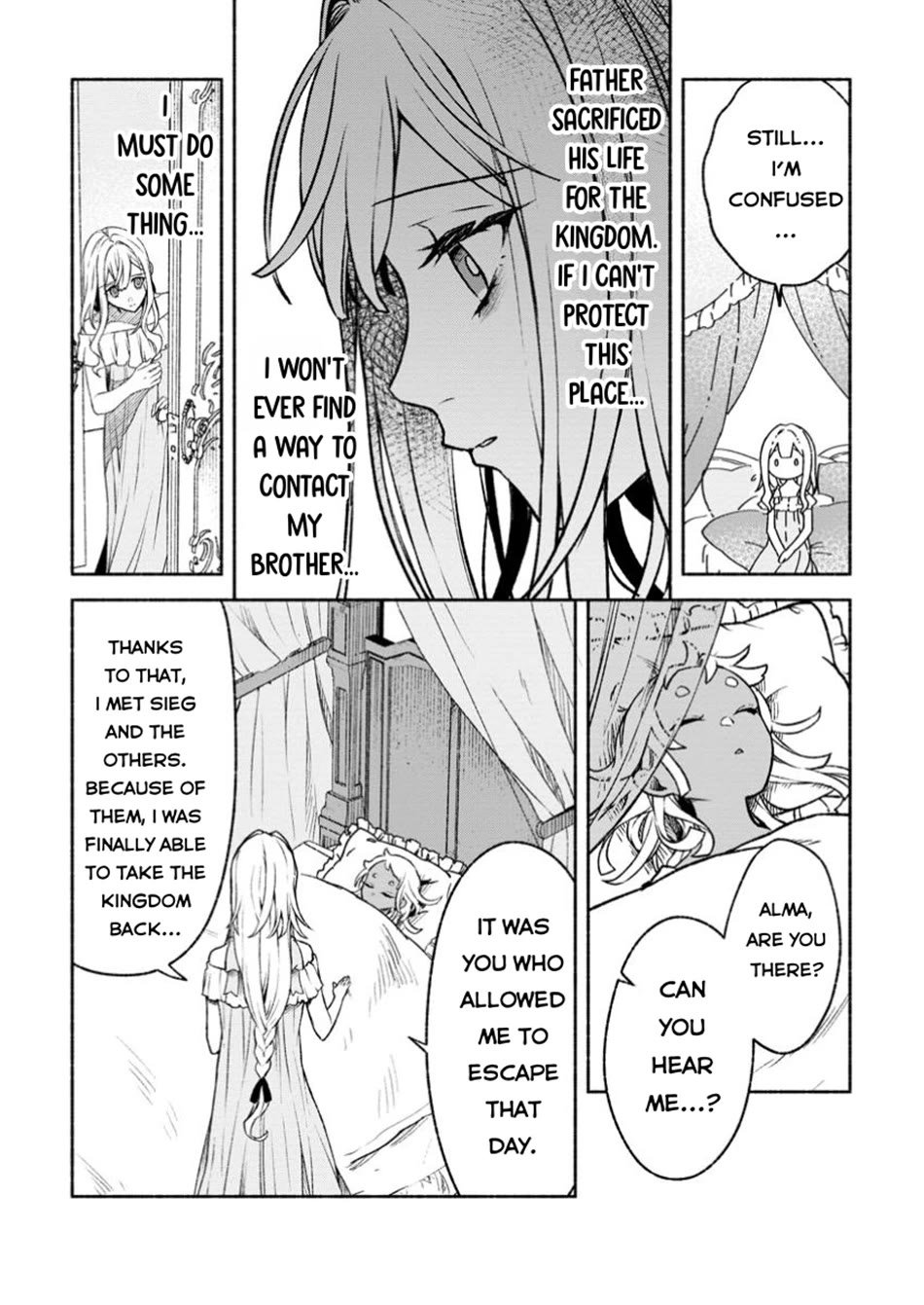 Sono Monban, Saikyou Nitsuki: Tsuihou Sareta Bougyo Ryoku 9999 no Senshi, Outo no Monban Toshite Musou Suru Chapter 34 page 16 - Chapter 34