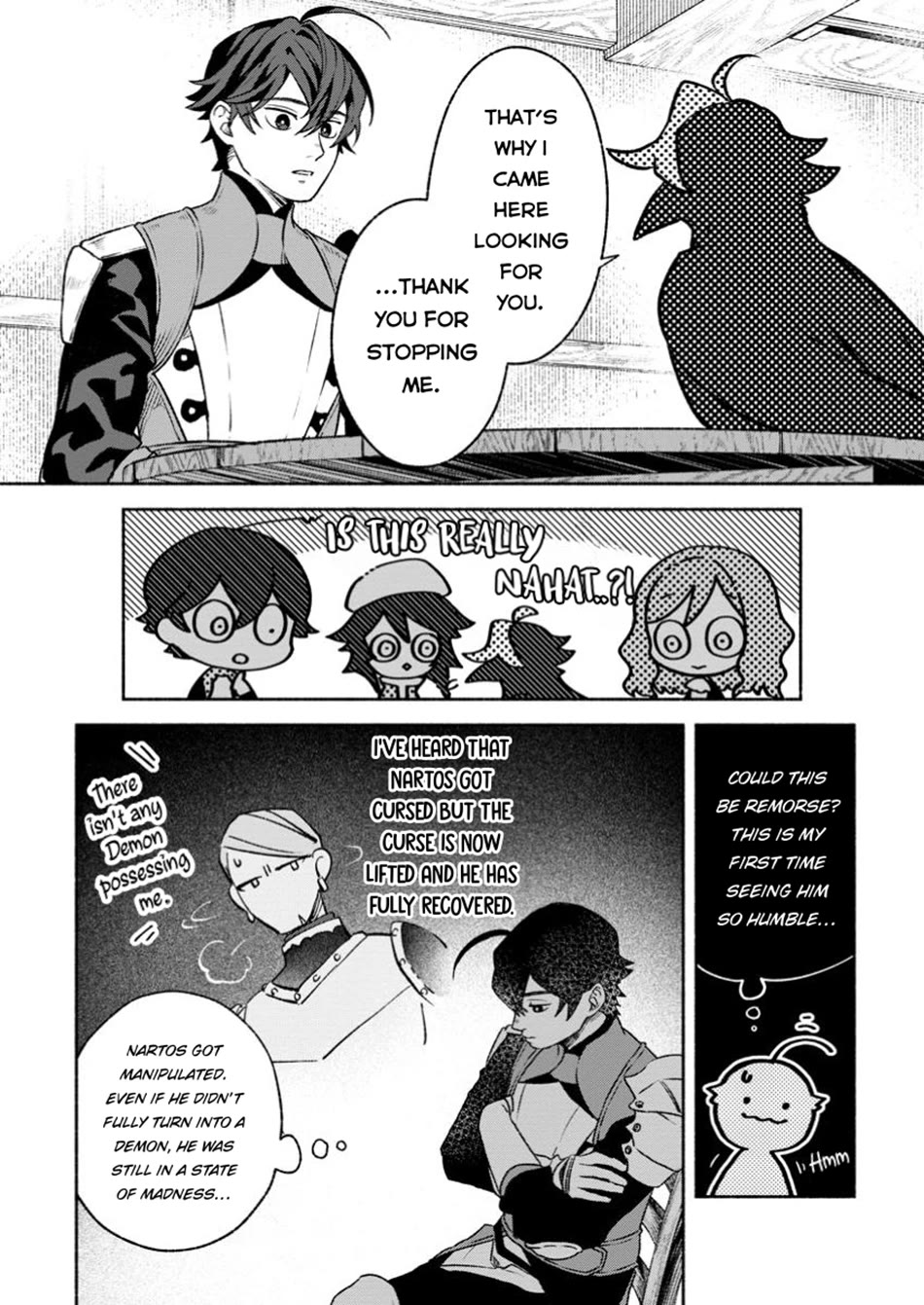 Sono Monban, Saikyou Nitsuki: Tsuihou Sareta Bougyo Ryoku 9999 no Senshi, Outo no Monban Toshite Musou Suru Chapter 34 page 5 - Chapter 34