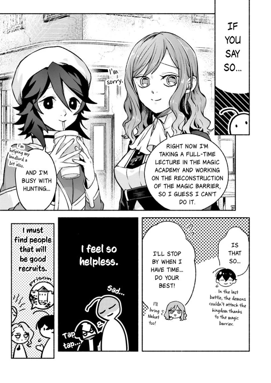 Sono Monban, Saikyou Nitsuki: Tsuihou Sareta Bougyo Ryoku 9999 no Senshi, Outo no Monban Toshite Musou Suru Chapter 35 page 18 - Chapter 35