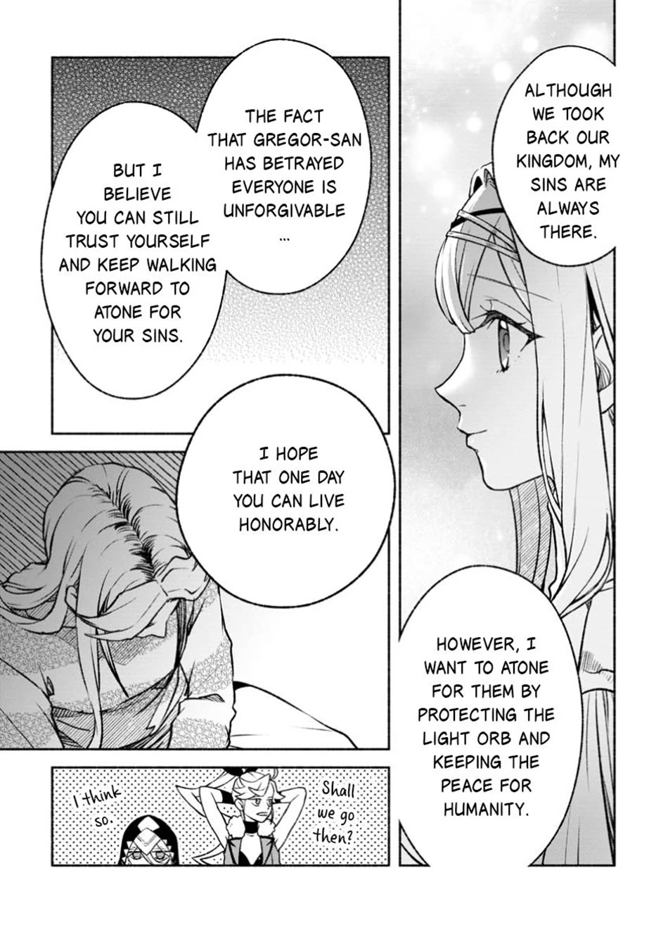 Sono Monban, Saikyou Nitsuki: Tsuihou Sareta Bougyo Ryoku 9999 no Senshi, Outo no Monban Toshite Musou Suru Chapter 35 page 24 - Chapter 35