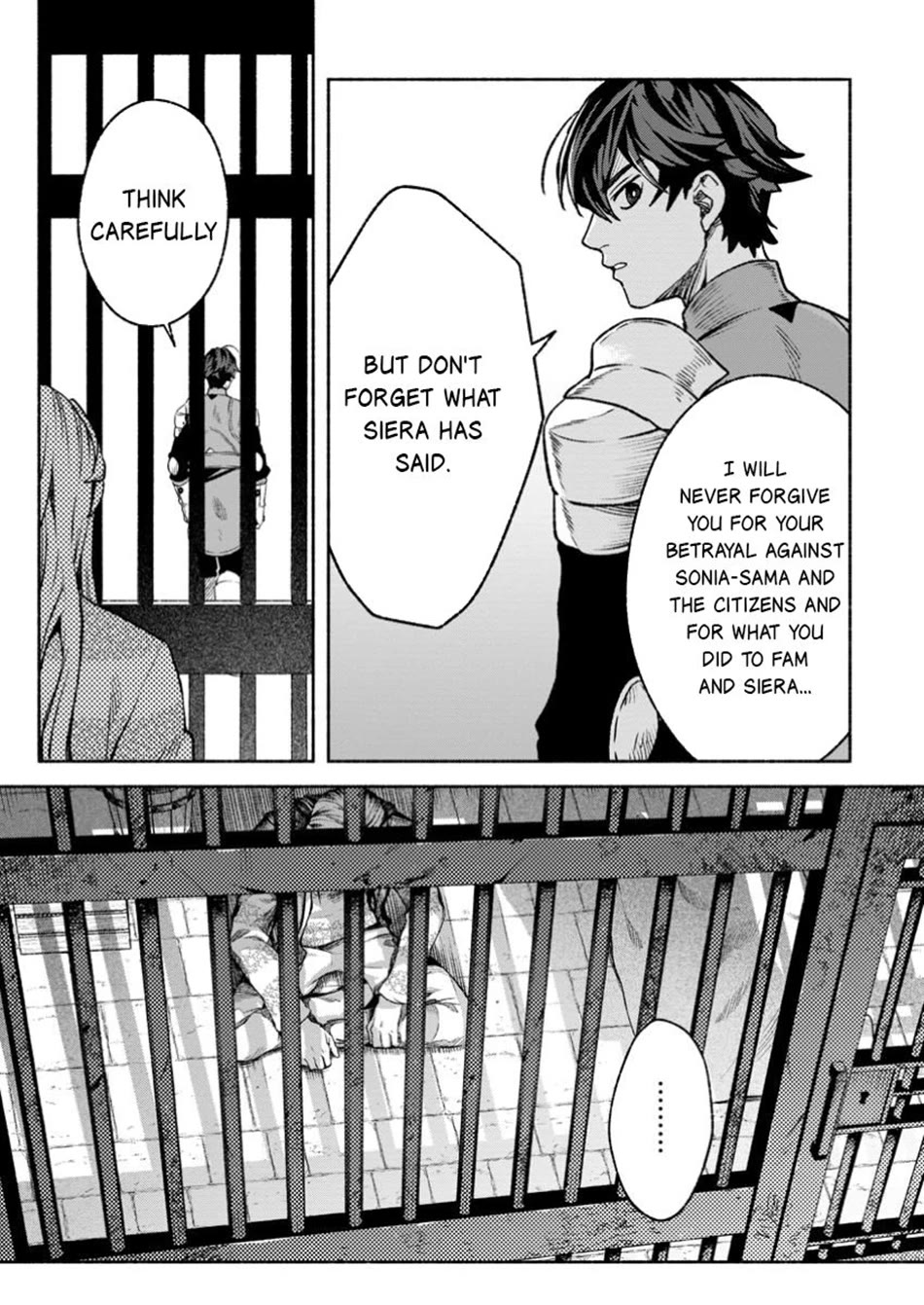 Sono Monban, Saikyou Nitsuki: Tsuihou Sareta Bougyo Ryoku 9999 no Senshi, Outo no Monban Toshite Musou Suru Chapter 35 page 26 - Chapter 35