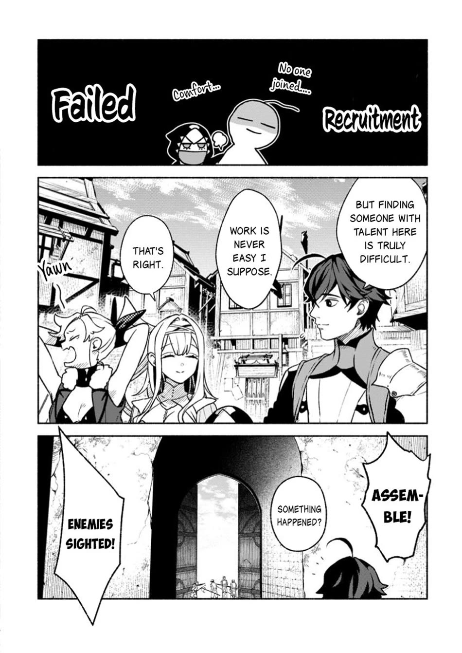 Sono Monban, Saikyou Nitsuki: Tsuihou Sareta Bougyo Ryoku 9999 no Senshi, Outo no Monban Toshite Musou Suru Chapter 35 page 27 - Chapter 35