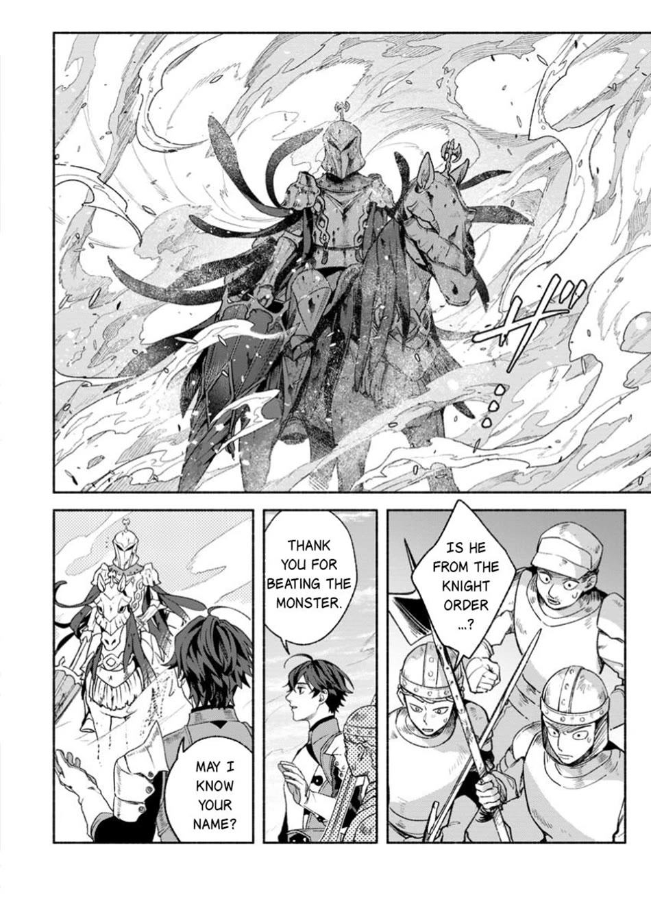 Sono Monban, Saikyou Nitsuki: Tsuihou Sareta Bougyo Ryoku 9999 no Senshi, Outo no Monban Toshite Musou Suru Chapter 35 page 29 - Chapter 35