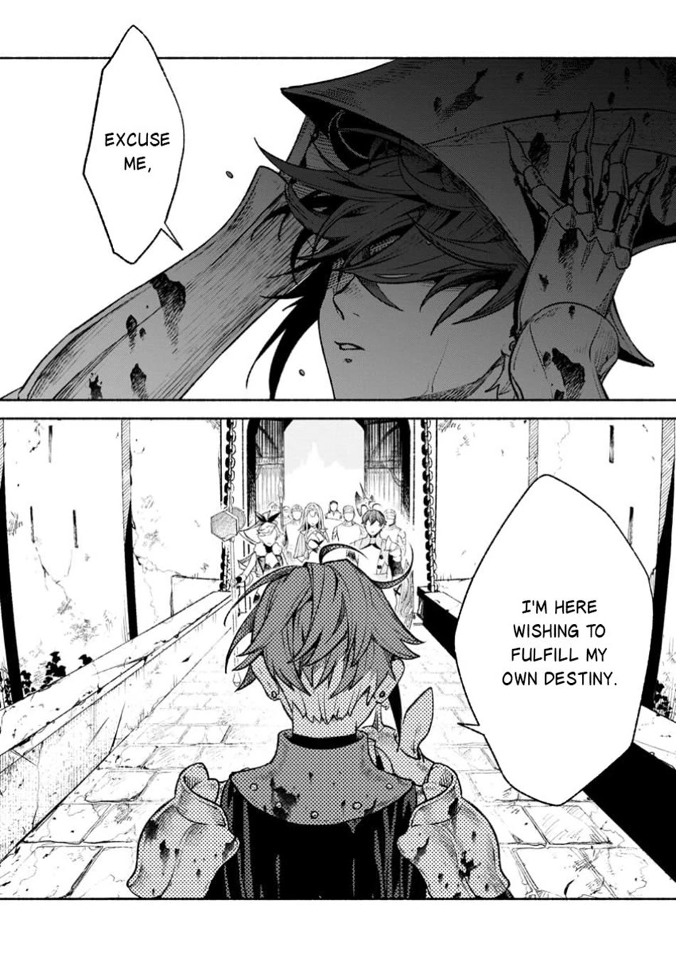 Sono Monban, Saikyou Nitsuki: Tsuihou Sareta Bougyo Ryoku 9999 no Senshi, Outo no Monban Toshite Musou Suru Chapter 35 page 30 - Chapter 35
