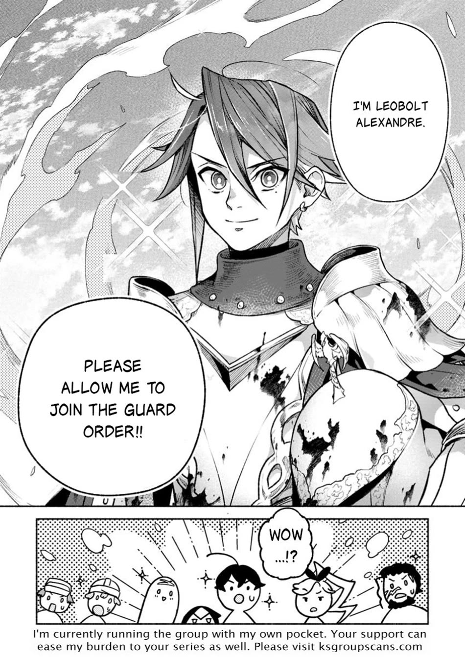 Sono Monban, Saikyou Nitsuki: Tsuihou Sareta Bougyo Ryoku 9999 no Senshi, Outo no Monban Toshite Musou Suru Chapter 35 page 31 - Chapter 35