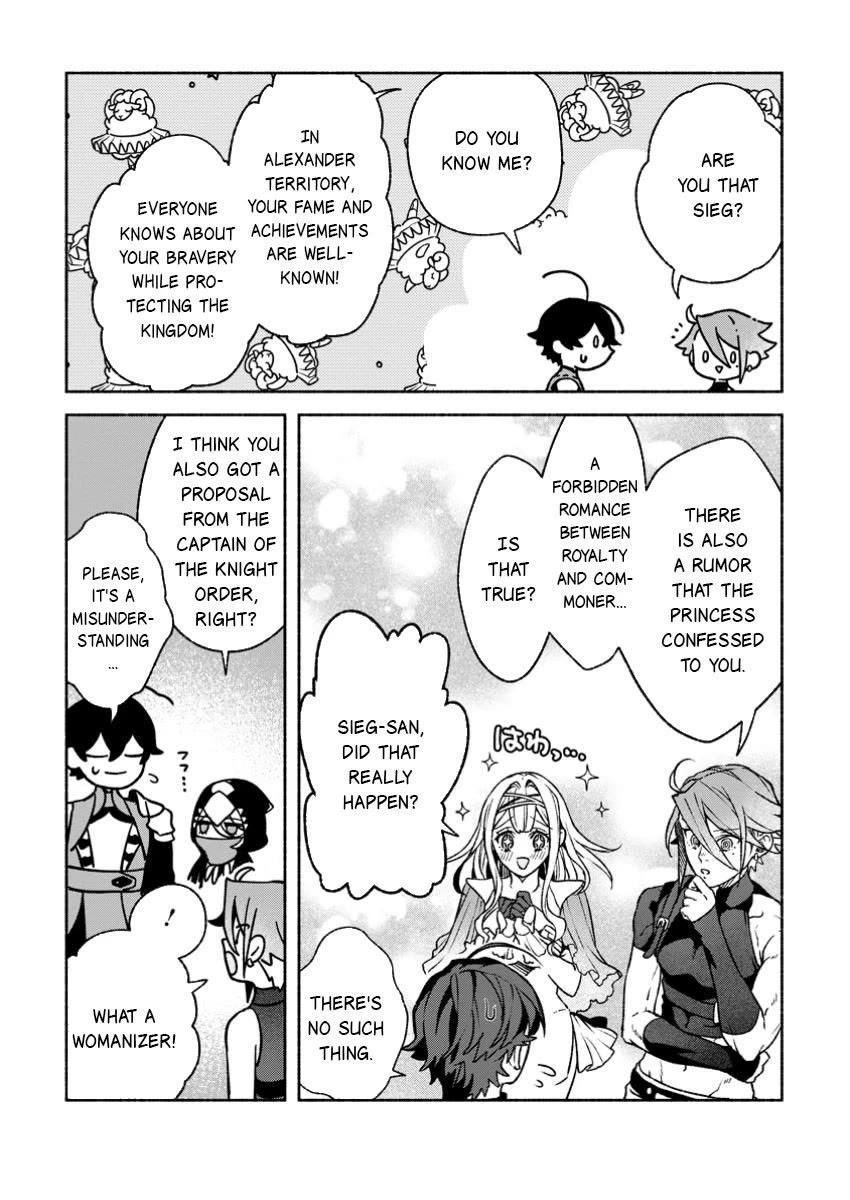 Sono Monban, Saikyou Nitsuki: Tsuihou Sareta Bougyo Ryoku 9999 no Senshi, Outo no Monban Toshite Musou Suru Chapter 36 page 10 - Chapter 36