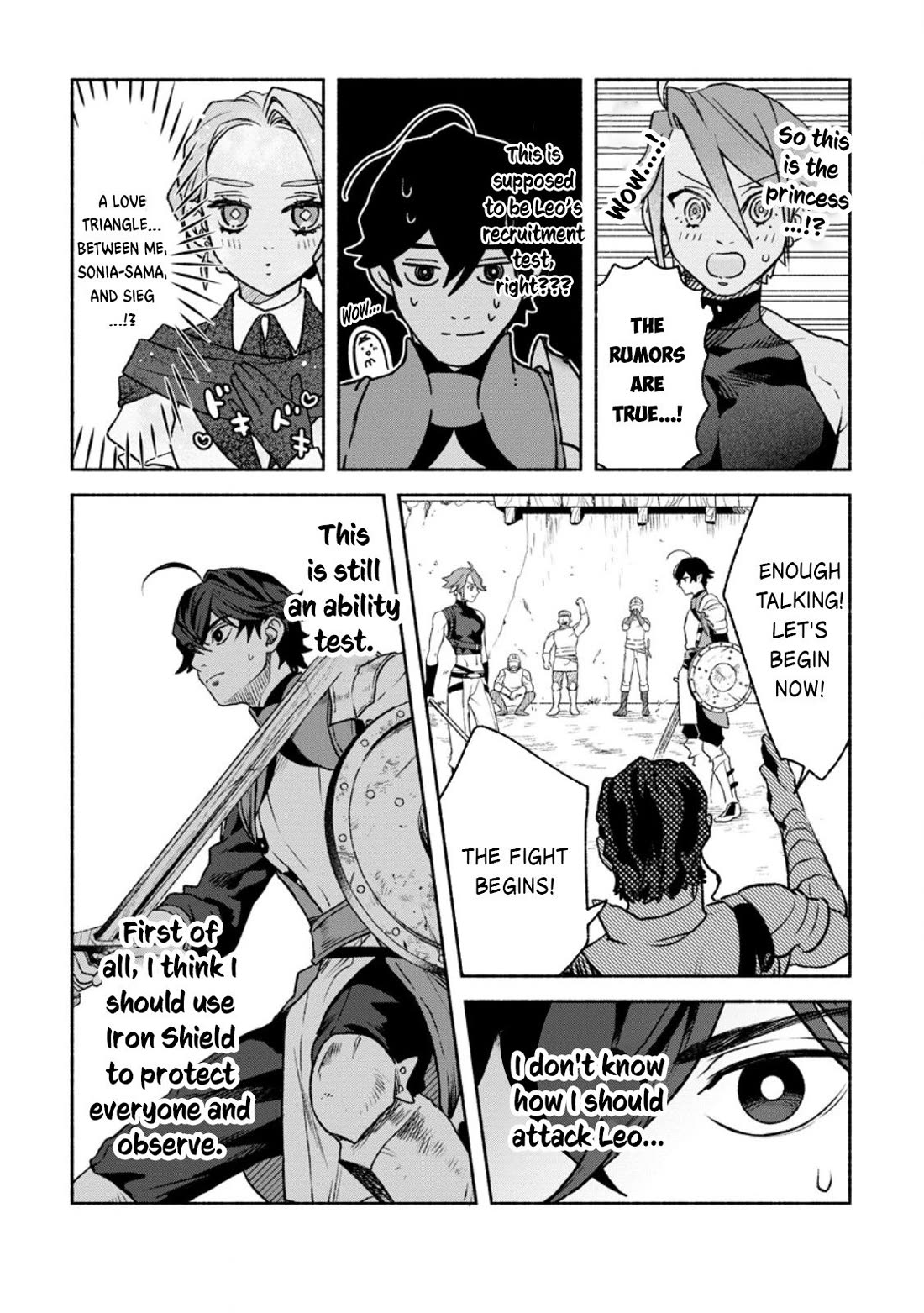 Sono Monban, Saikyou Nitsuki: Tsuihou Sareta Bougyo Ryoku 9999 no Senshi, Outo no Monban Toshite Musou Suru Chapter 36 page 14 - Chapter 36
