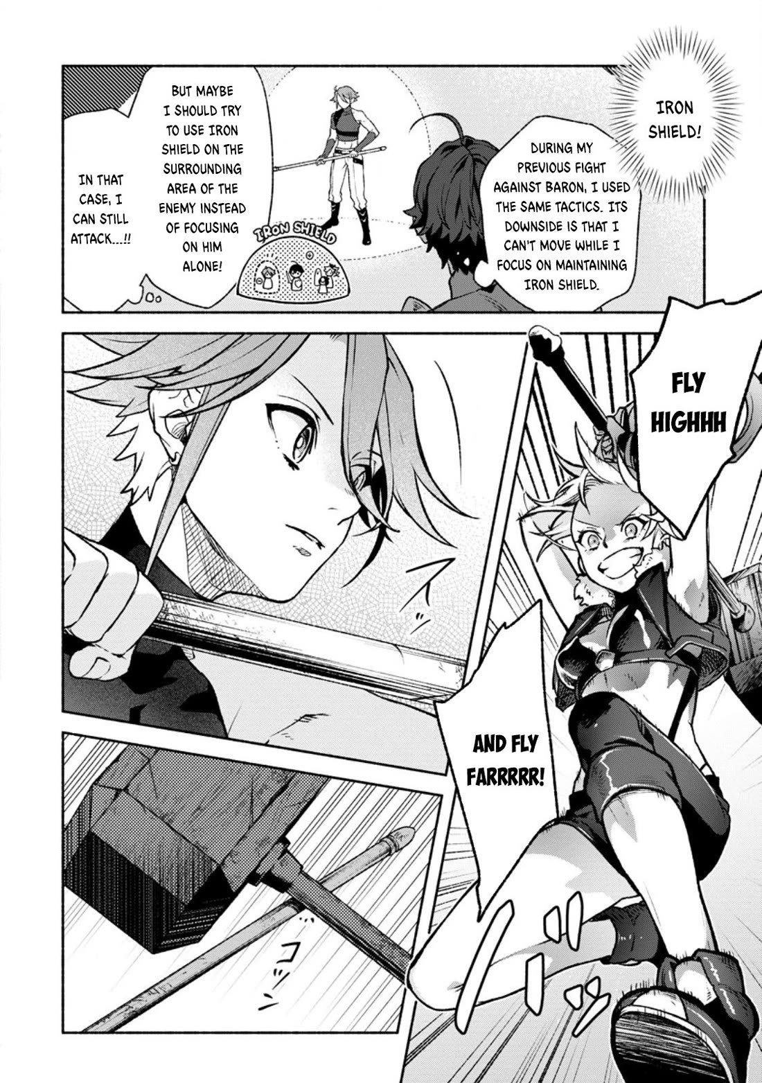 Sono Monban, Saikyou Nitsuki: Tsuihou Sareta Bougyo Ryoku 9999 no Senshi, Outo no Monban Toshite Musou Suru Chapter 36 page 15 - Chapter 36
