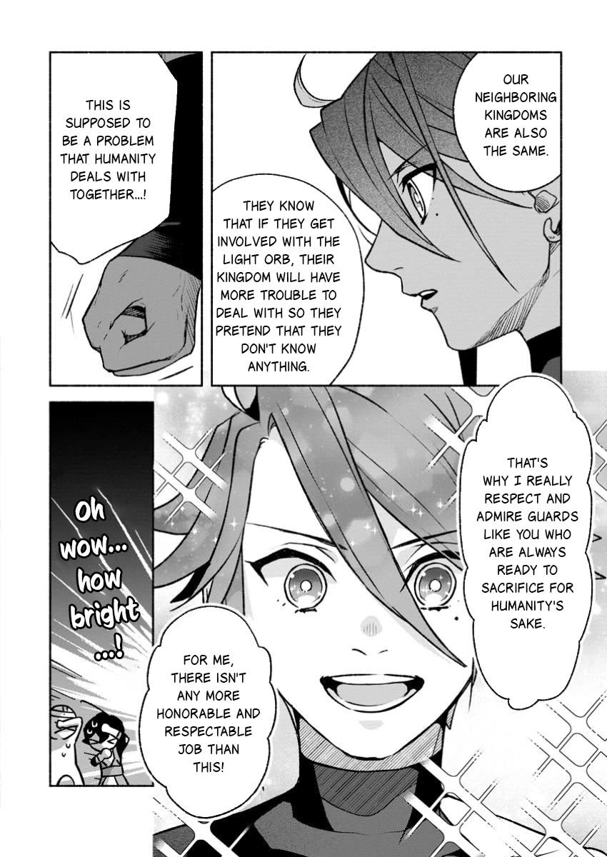 Sono Monban, Saikyou Nitsuki: Tsuihou Sareta Bougyo Ryoku 9999 no Senshi, Outo no Monban Toshite Musou Suru Chapter 36 page 5 - Chapter 36