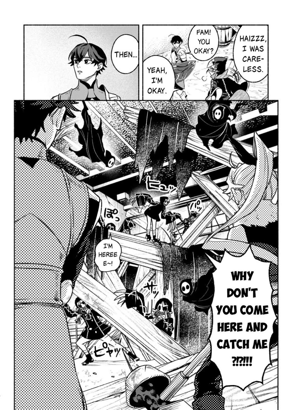 Sono Monban, Saikyou Nitsuki: Tsuihou Sareta Bougyo Ryoku 9999 no Senshi, Outo no Monban Toshite Musou Suru Chapter 37 page 17 - Chapter 37