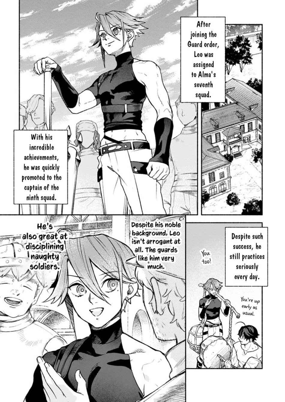 Sono Monban, Saikyou Nitsuki: Tsuihou Sareta Bougyo Ryoku 9999 no Senshi, Outo no Monban Toshite Musou Suru Chapter 37 page 2 - Chapter 37