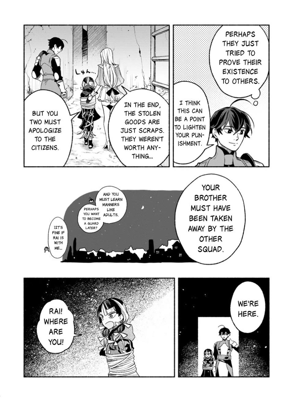 Sono Monban, Saikyou Nitsuki: Tsuihou Sareta Bougyo Ryoku 9999 no Senshi, Outo no Monban Toshite Musou Suru Chapter 37 page 31 - Chapter 37