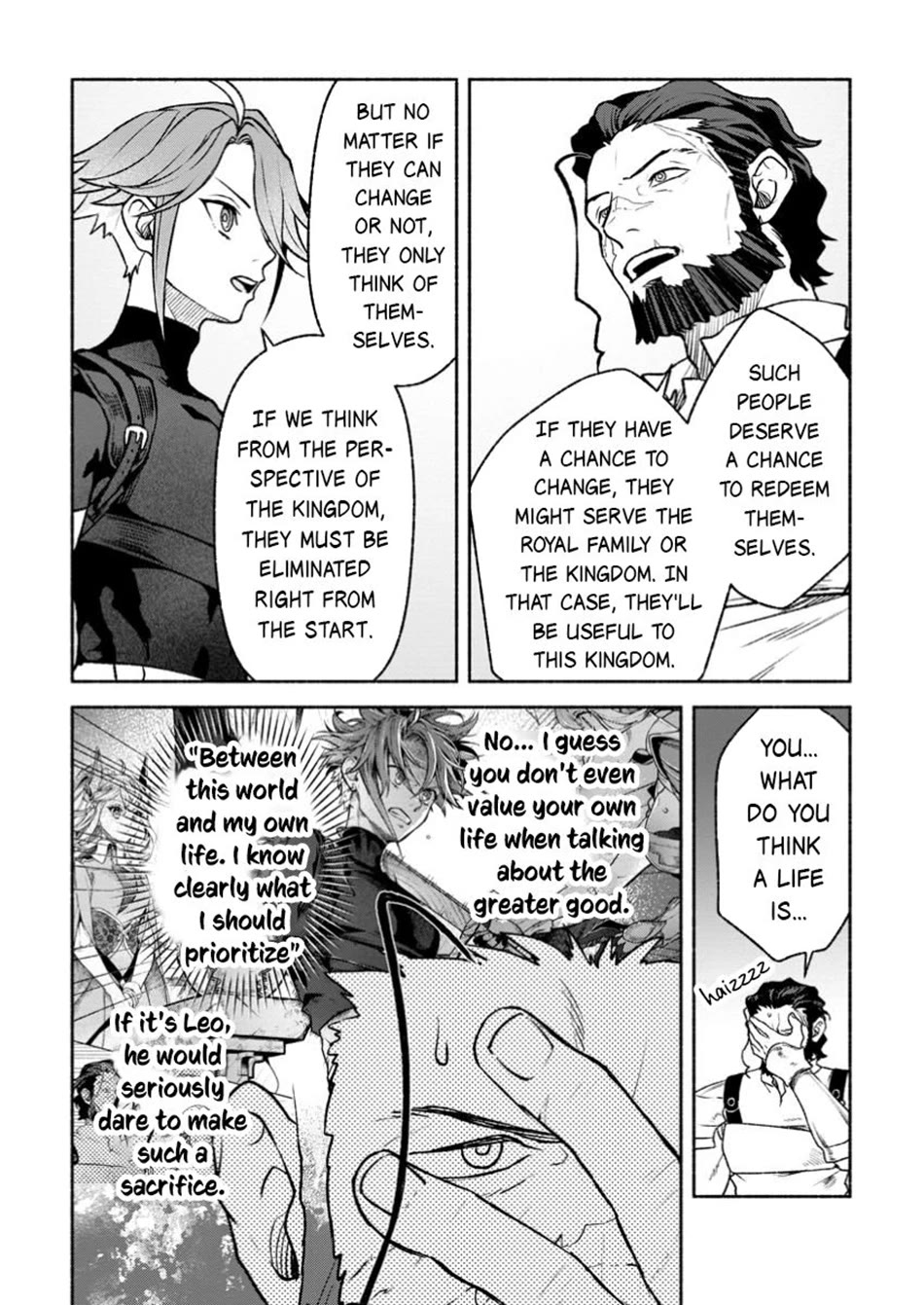 Sono Monban, Saikyou Nitsuki: Tsuihou Sareta Bougyo Ryoku 9999 no Senshi, Outo no Monban Toshite Musou Suru Chapter 38 page 10 - Chapter 38