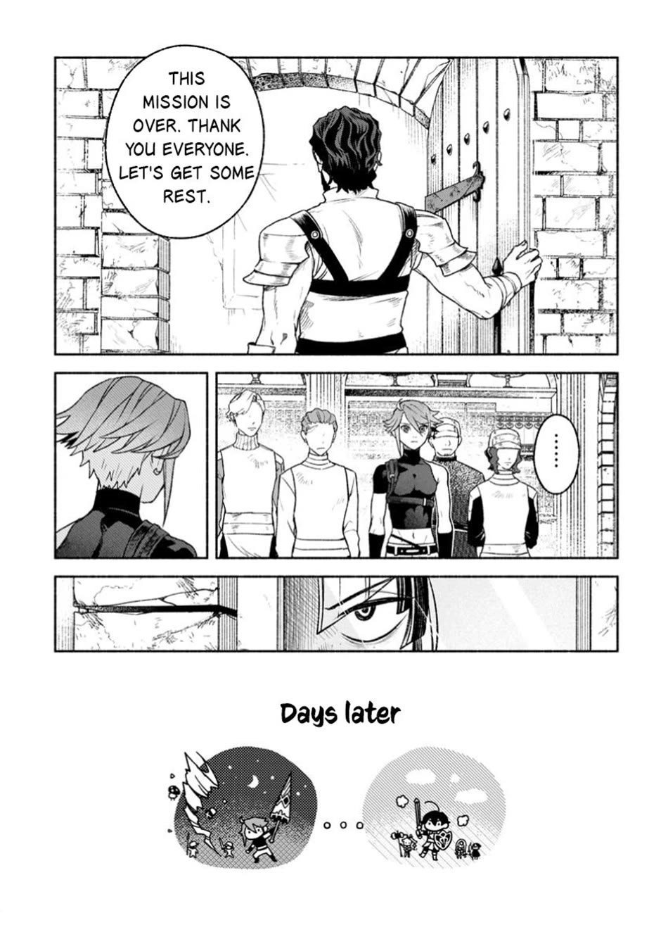 Sono Monban, Saikyou Nitsuki: Tsuihou Sareta Bougyo Ryoku 9999 no Senshi, Outo no Monban Toshite Musou Suru Chapter 38 page 15 - Chapter 38