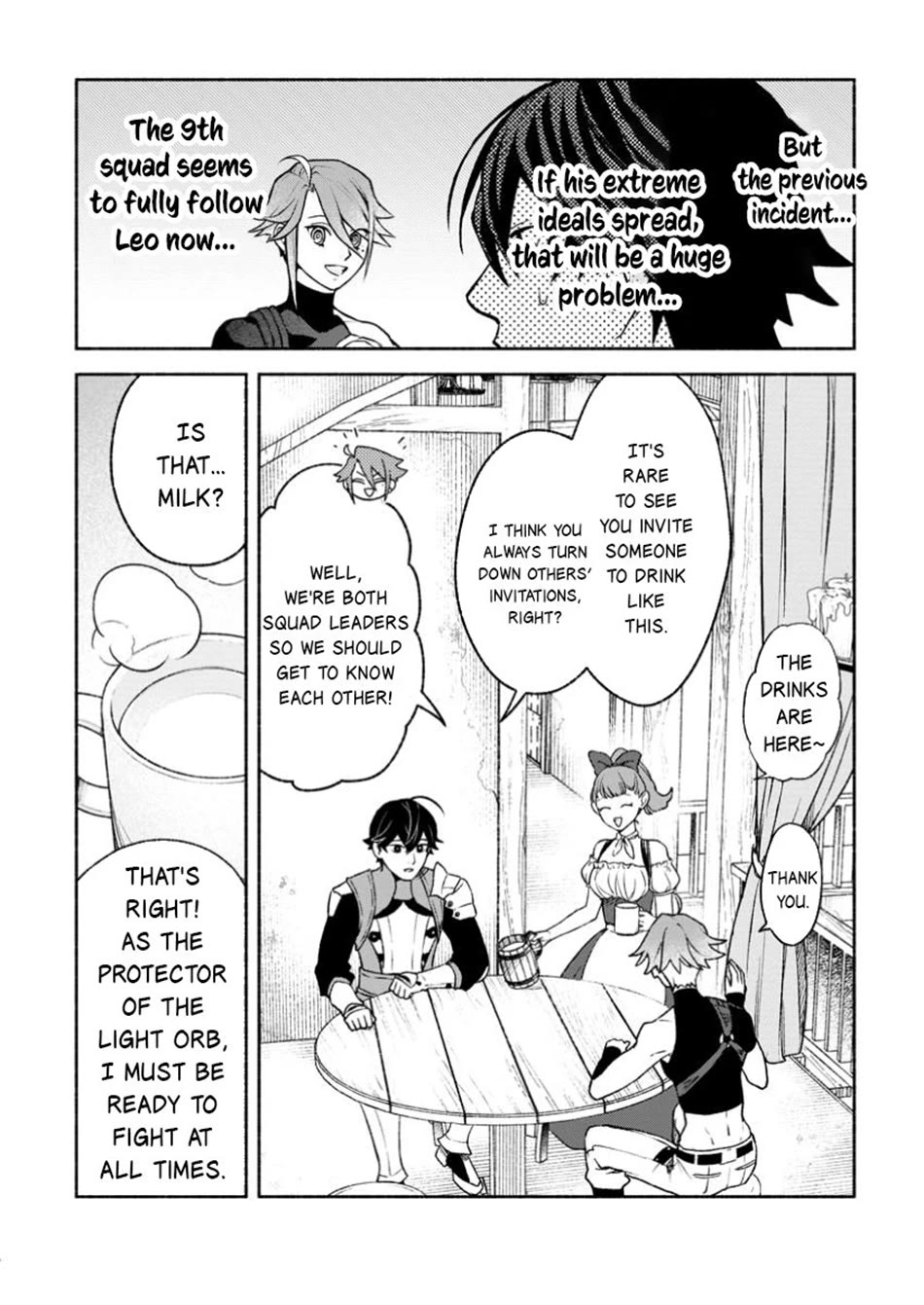 Sono Monban, Saikyou Nitsuki: Tsuihou Sareta Bougyo Ryoku 9999 no Senshi, Outo no Monban Toshite Musou Suru Chapter 38 page 17 - Chapter 38