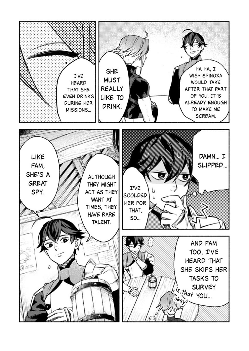 Sono Monban, Saikyou Nitsuki: Tsuihou Sareta Bougyo Ryoku 9999 no Senshi, Outo no Monban Toshite Musou Suru Chapter 38 page 18 - Chapter 38