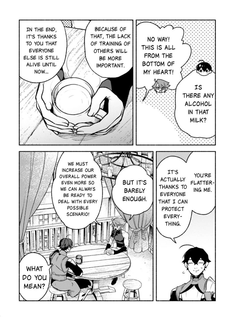 Sono Monban, Saikyou Nitsuki: Tsuihou Sareta Bougyo Ryoku 9999 no Senshi, Outo no Monban Toshite Musou Suru Chapter 38 page 21 - Chapter 38