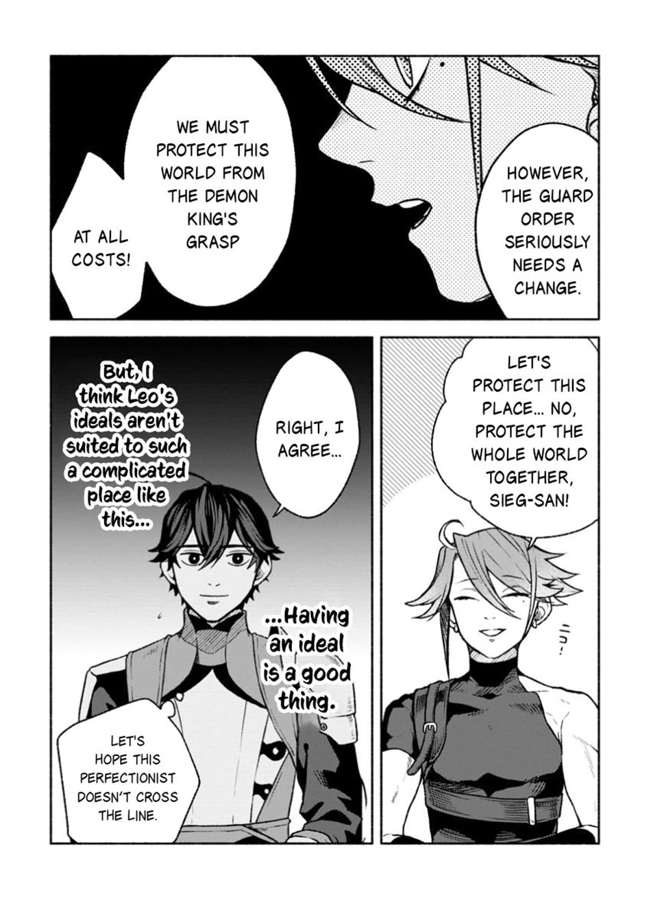 Sono Monban, Saikyou Nitsuki: Tsuihou Sareta Bougyo Ryoku 9999 no Senshi, Outo no Monban Toshite Musou Suru Chapter 38 page 24 - Chapter 38