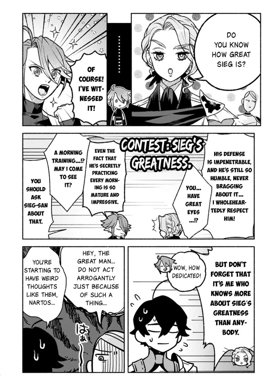 Sono Monban, Saikyou Nitsuki: Tsuihou Sareta Bougyo Ryoku 9999 no Senshi, Outo no Monban Toshite Musou Suru Chapter 38 page 27 - Chapter 38
