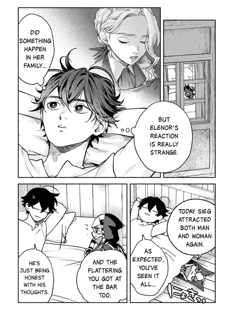Sono Monban, Saikyou Nitsuki: Tsuihou Sareta Bougyo Ryoku 9999 no Senshi, Outo no Monban Toshite Musou Suru Chapter 38 page 28 - Chapter 38