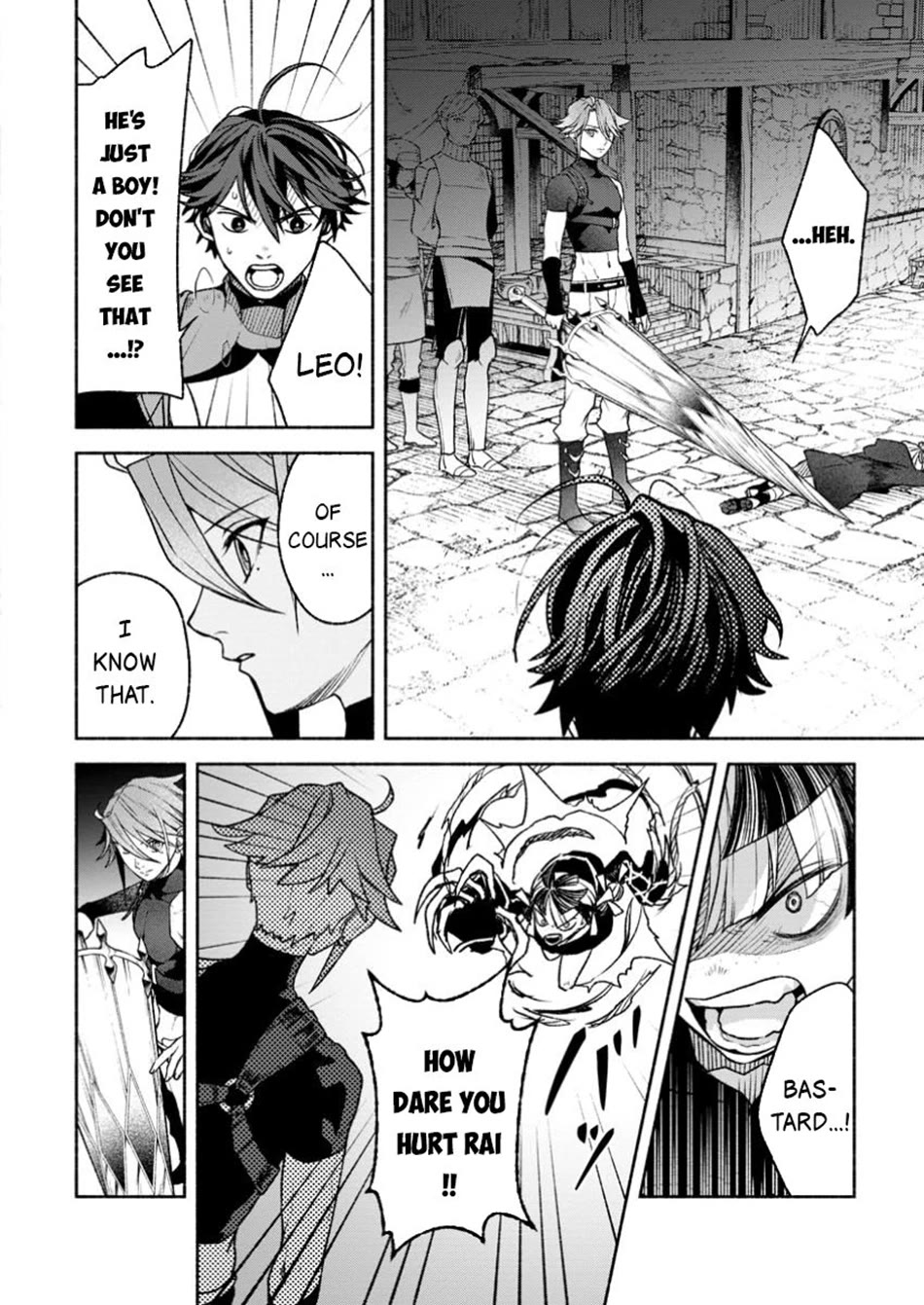 Sono Monban, Saikyou Nitsuki: Tsuihou Sareta Bougyo Ryoku 9999 no Senshi, Outo no Monban Toshite Musou Suru Chapter 38 page 3 - Chapter 38