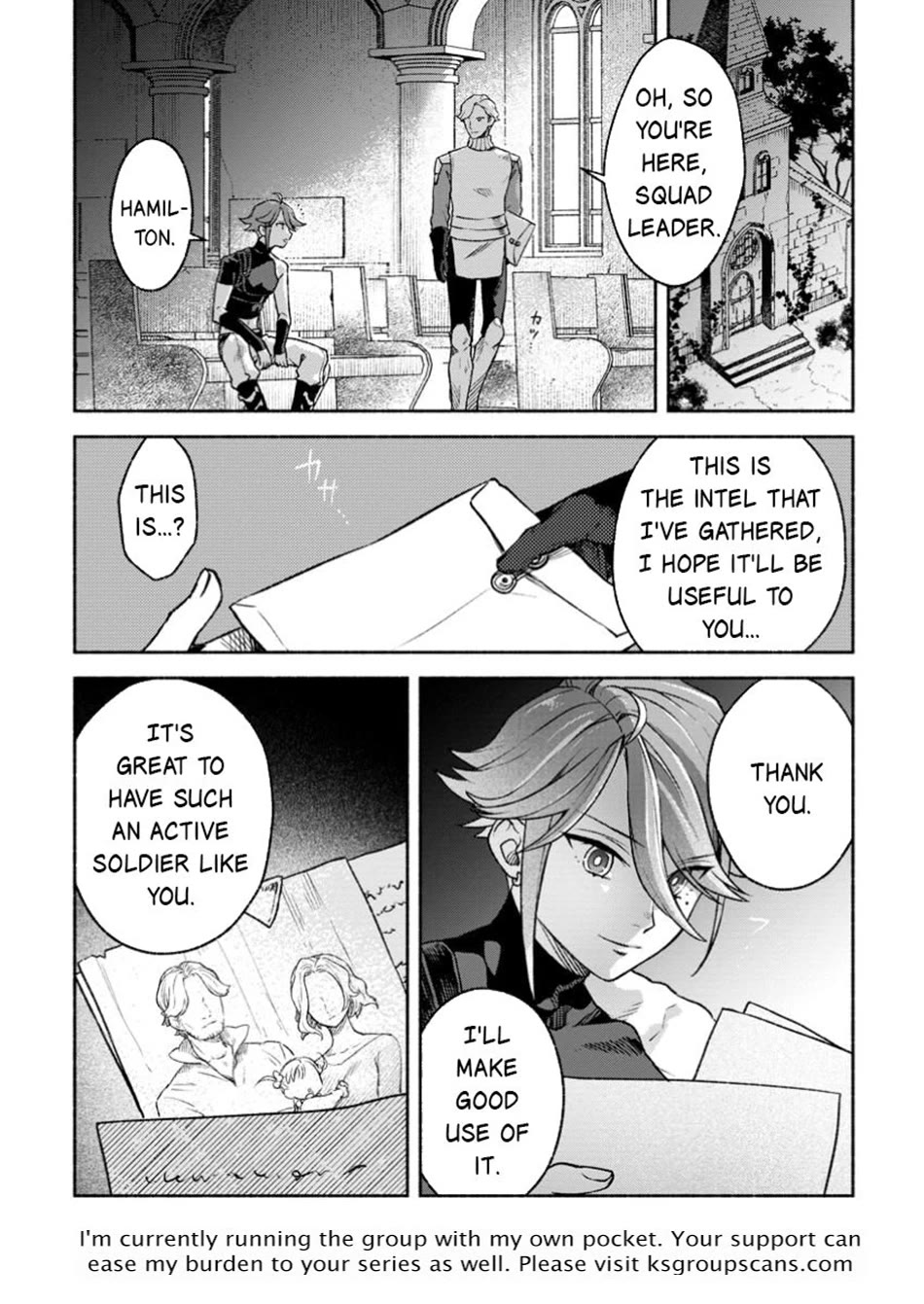 Sono Monban, Saikyou Nitsuki: Tsuihou Sareta Bougyo Ryoku 9999 no Senshi, Outo no Monban Toshite Musou Suru Chapter 38 page 31 - Chapter 38