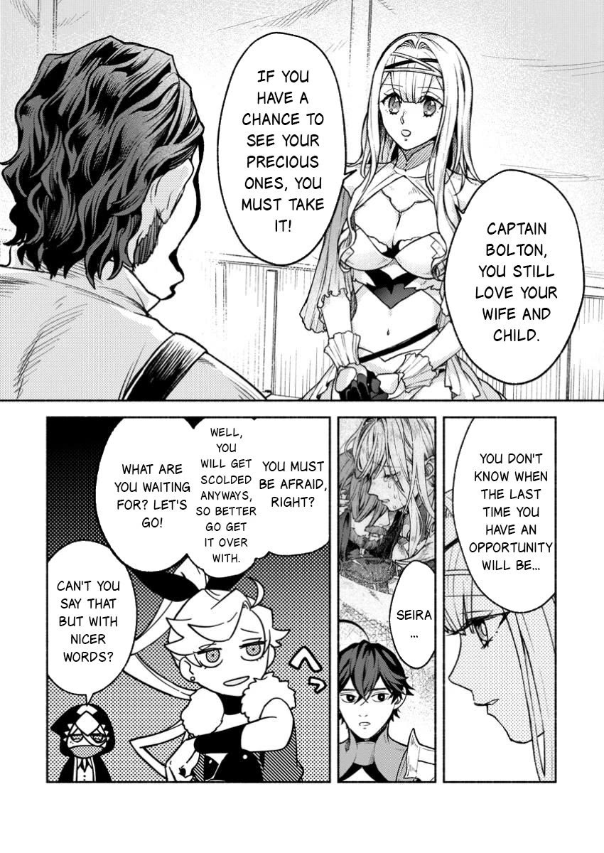 Sono Monban, Saikyou Nitsuki: Tsuihou Sareta Bougyo Ryoku 9999 no Senshi, Outo no Monban Toshite Musou Suru Chapter 39 page 20 - Chapter 39