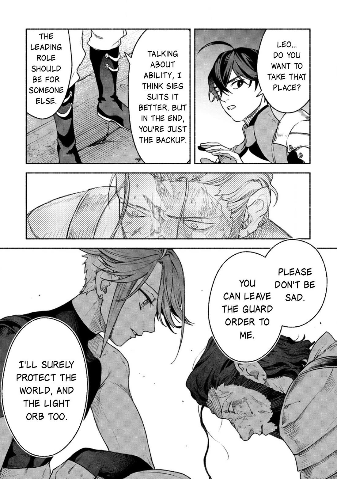 Sono Monban, Saikyou Nitsuki: Tsuihou Sareta Bougyo Ryoku 9999 no Senshi, Outo no Monban Toshite Musou Suru Chapter 39 page 30 - Chapter 39