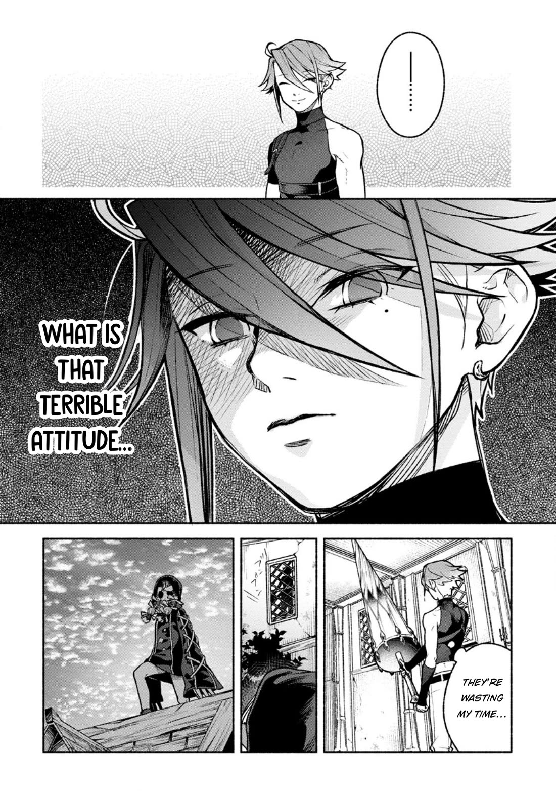 Sono Monban, Saikyou Nitsuki: Tsuihou Sareta Bougyo Ryoku 9999 no Senshi, Outo no Monban Toshite Musou Suru Chapter 40 page 12 - Chapter 40