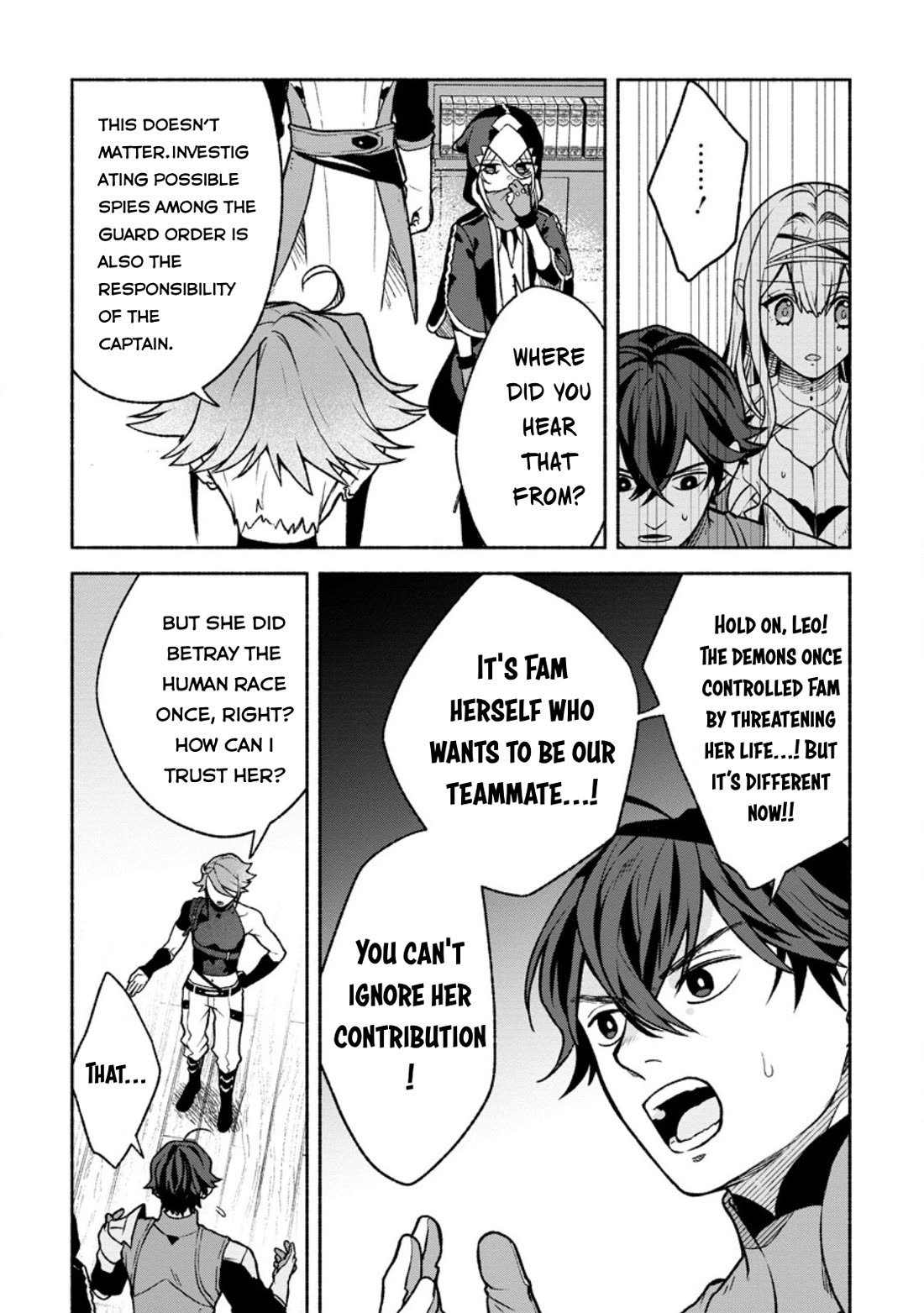 Sono Monban, Saikyou Nitsuki: Tsuihou Sareta Bougyo Ryoku 9999 no Senshi, Outo no Monban Toshite Musou Suru Chapter 40 page 20 - Chapter 40