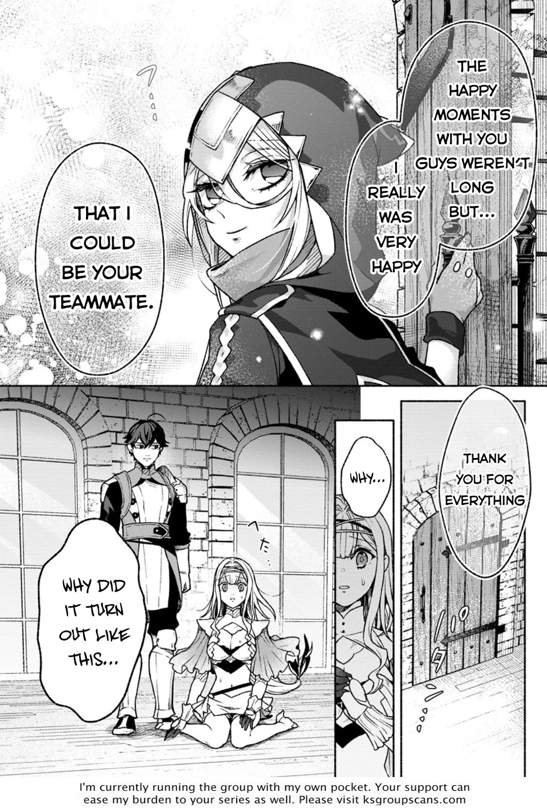 Sono Monban, Saikyou Nitsuki: Tsuihou Sareta Bougyo Ryoku 9999 no Senshi, Outo no Monban Toshite Musou Suru Chapter 40 page 31 - Chapter 40