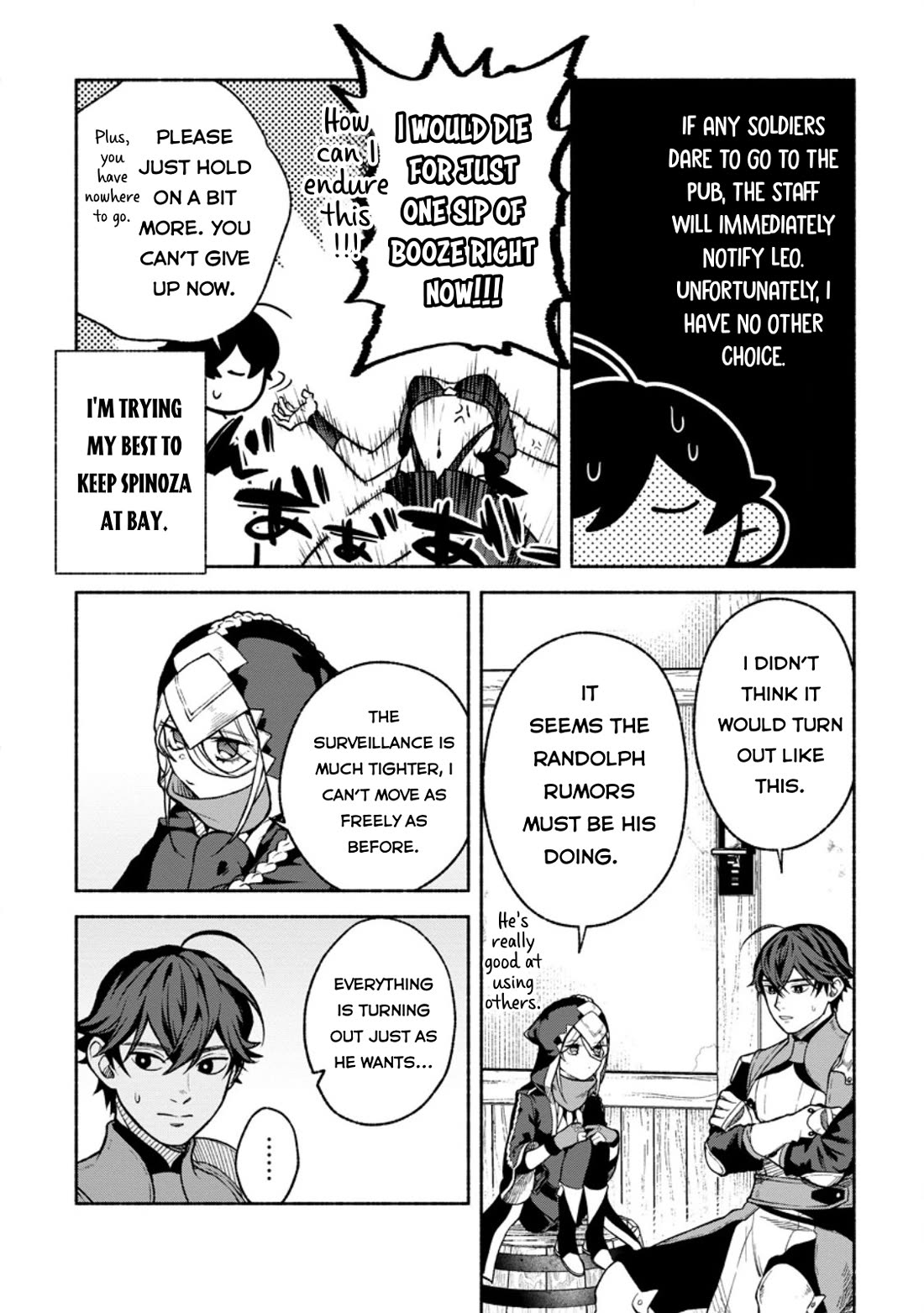 Sono Monban, Saikyou Nitsuki: Tsuihou Sareta Bougyo Ryoku 9999 no Senshi, Outo no Monban Toshite Musou Suru Chapter 40 page 7 - Chapter 40