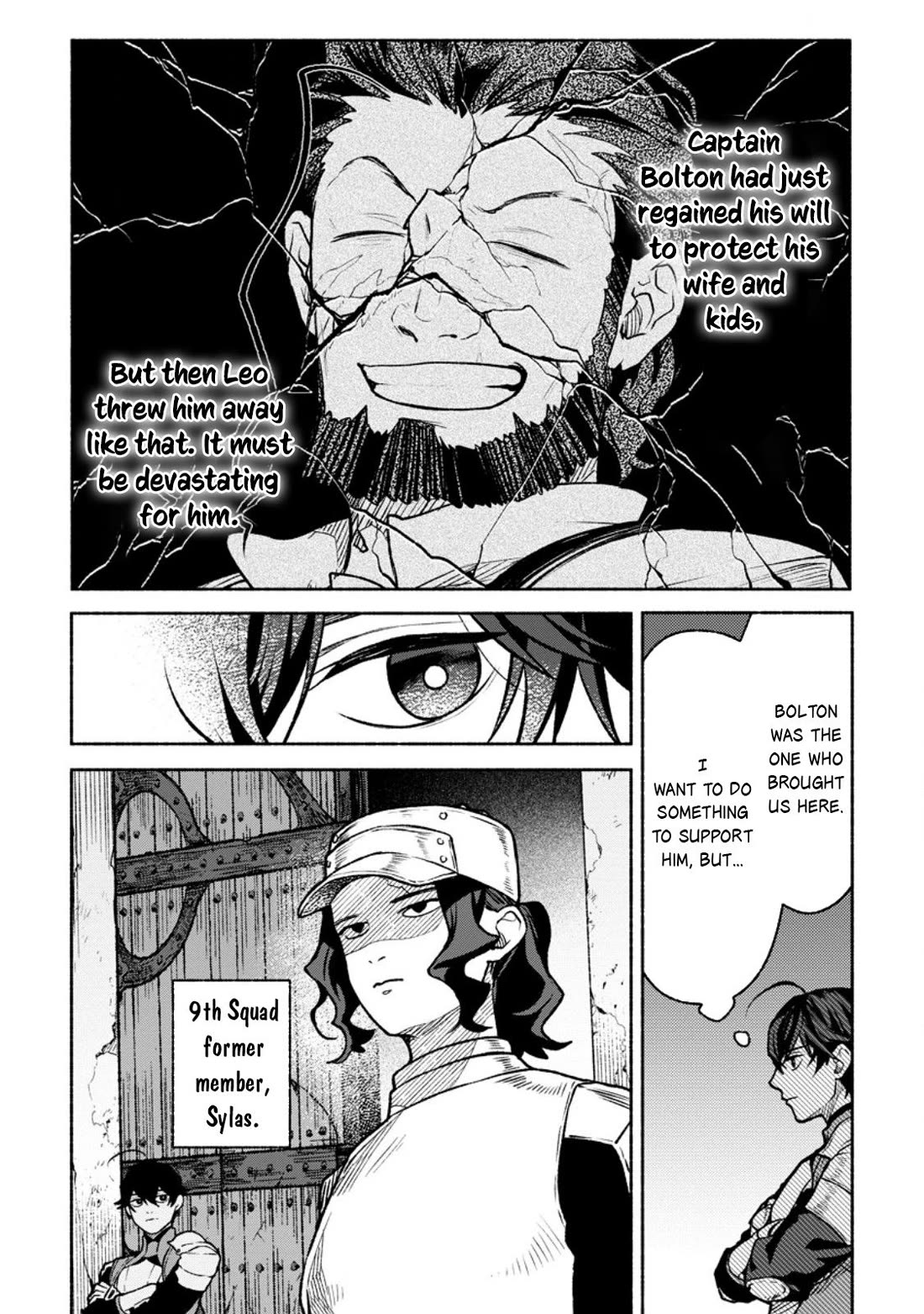 Sono Monban, Saikyou Nitsuki: Tsuihou Sareta Bougyo Ryoku 9999 no Senshi, Outo no Monban Toshite Musou Suru Chapter 41 page 4 - Chapter 41