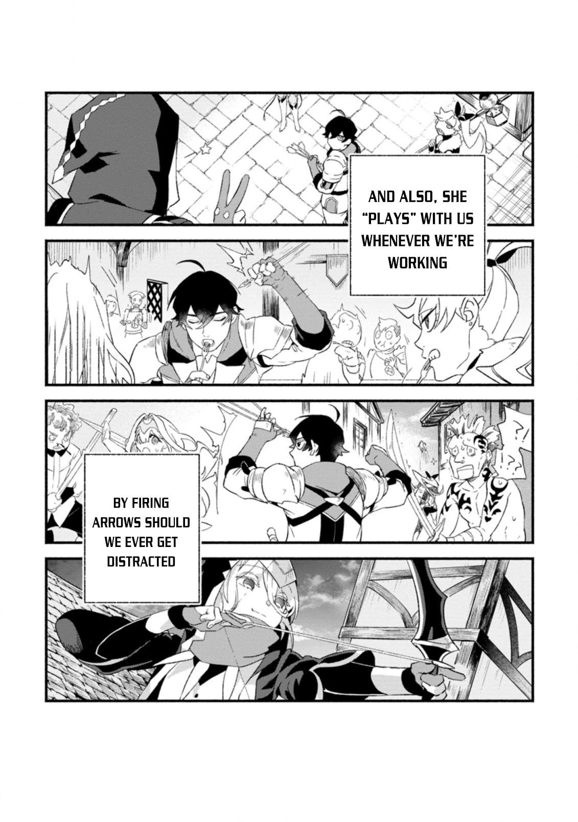 Sono Monban, Saikyou Nitsuki: Tsuihou Sareta Bougyo Ryoku 9999 no Senshi, Outo no Monban Toshite Musou Suru Chapter 5 page 15 - Chapter 5