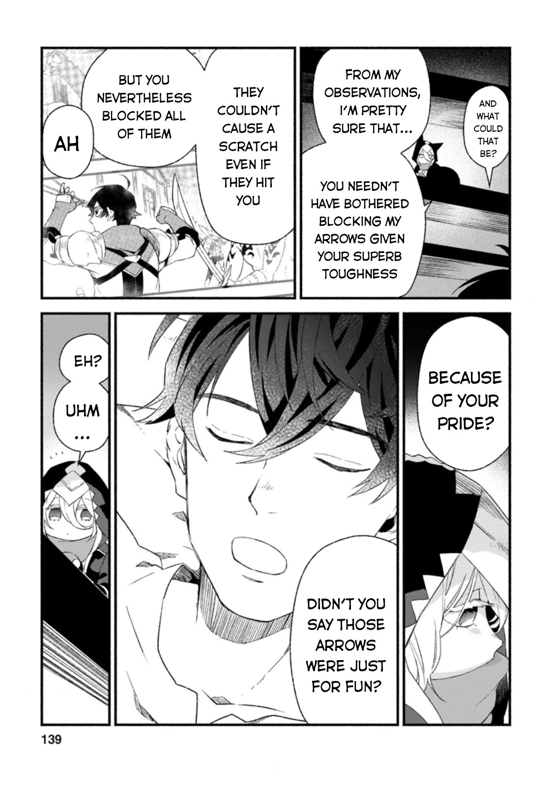 Sono Monban, Saikyou Nitsuki: Tsuihou Sareta Bougyo Ryoku 9999 no Senshi, Outo no Monban Toshite Musou Suru Chapter 5 page 18 - Chapter 5