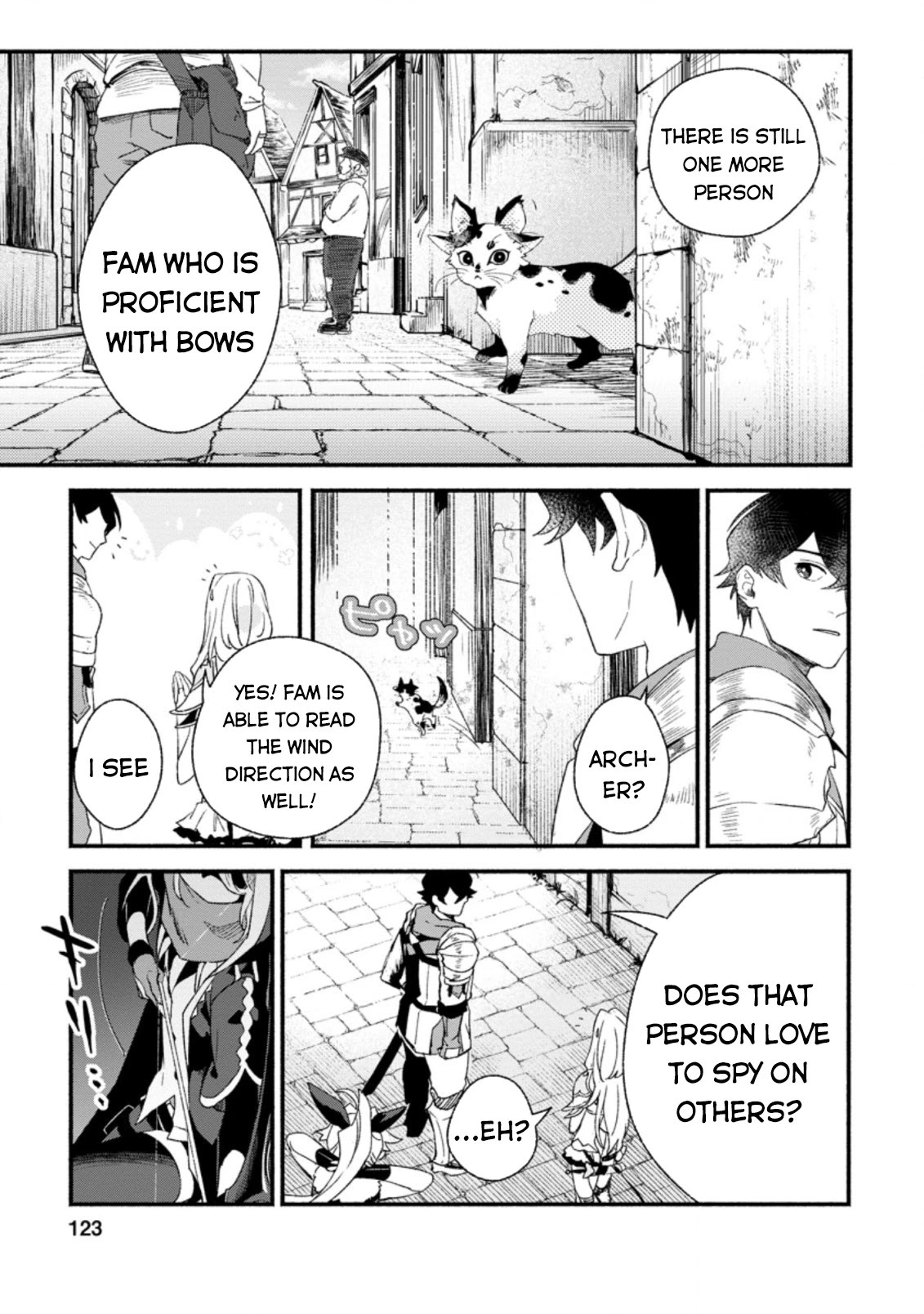 Sono Monban, Saikyou Nitsuki: Tsuihou Sareta Bougyo Ryoku 9999 no Senshi, Outo no Monban Toshite Musou Suru Chapter 5 page 2 - Chapter 5