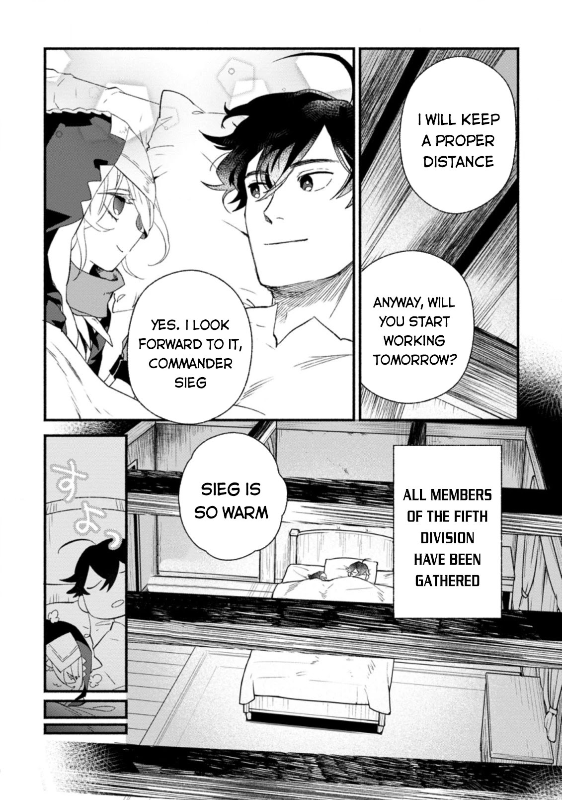 Sono Monban, Saikyou Nitsuki: Tsuihou Sareta Bougyo Ryoku 9999 no Senshi, Outo no Monban Toshite Musou Suru Chapter 5 page 21 - Chapter 5
