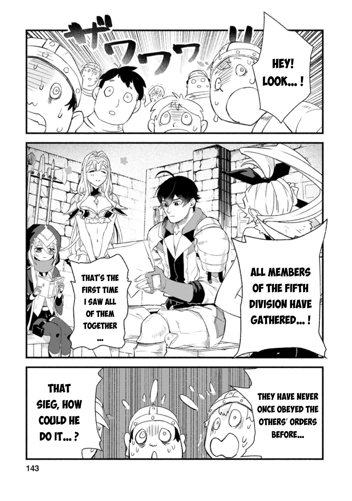 Sono Monban, Saikyou Nitsuki: Tsuihou Sareta Bougyo Ryoku 9999 no Senshi, Outo no Monban Toshite Musou Suru Chapter 5 page 22 - Chapter 5