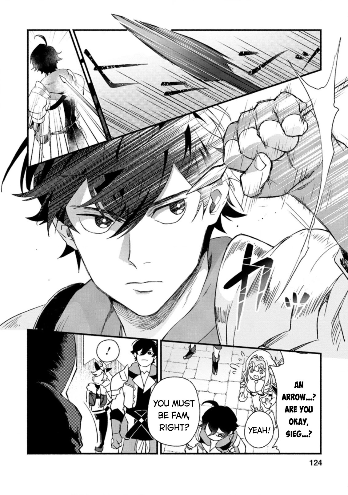 Sono Monban, Saikyou Nitsuki: Tsuihou Sareta Bougyo Ryoku 9999 no Senshi, Outo no Monban Toshite Musou Suru Chapter 5 page 3 - Chapter 5