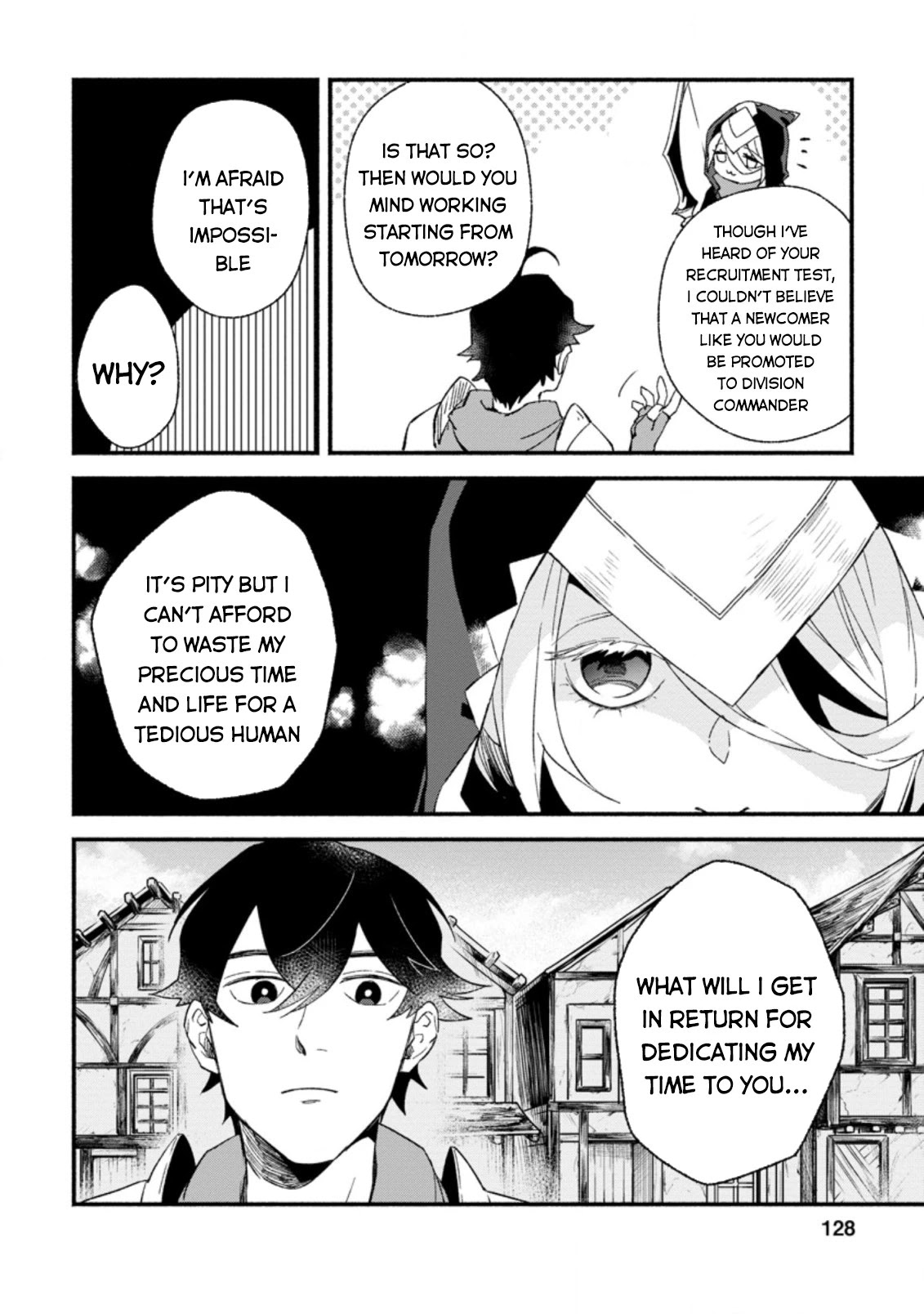 Sono Monban, Saikyou Nitsuki: Tsuihou Sareta Bougyo Ryoku 9999 no Senshi, Outo no Monban Toshite Musou Suru Chapter 5 page 7 - Chapter 5