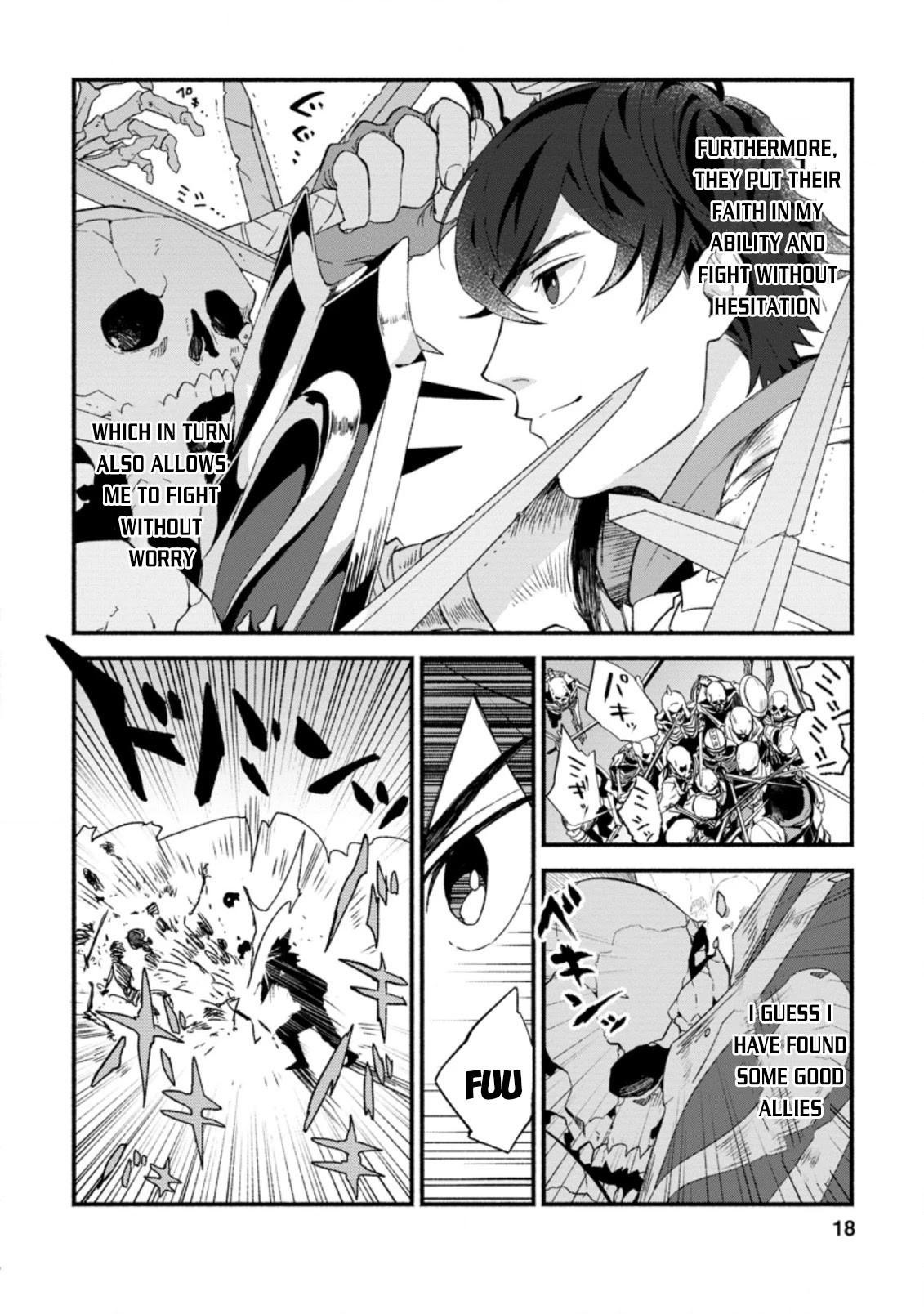 Sono Monban, Saikyou Nitsuki: Tsuihou Sareta Bougyo Ryoku 9999 no Senshi, Outo no Monban Toshite Musou Suru Chapter 6 page 16 - Chapter 6