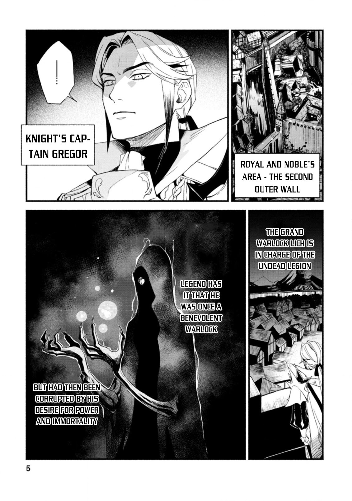 Sono Monban, Saikyou Nitsuki: Tsuihou Sareta Bougyo Ryoku 9999 no Senshi, Outo no Monban Toshite Musou Suru Chapter 6 page 4 - Chapter 6