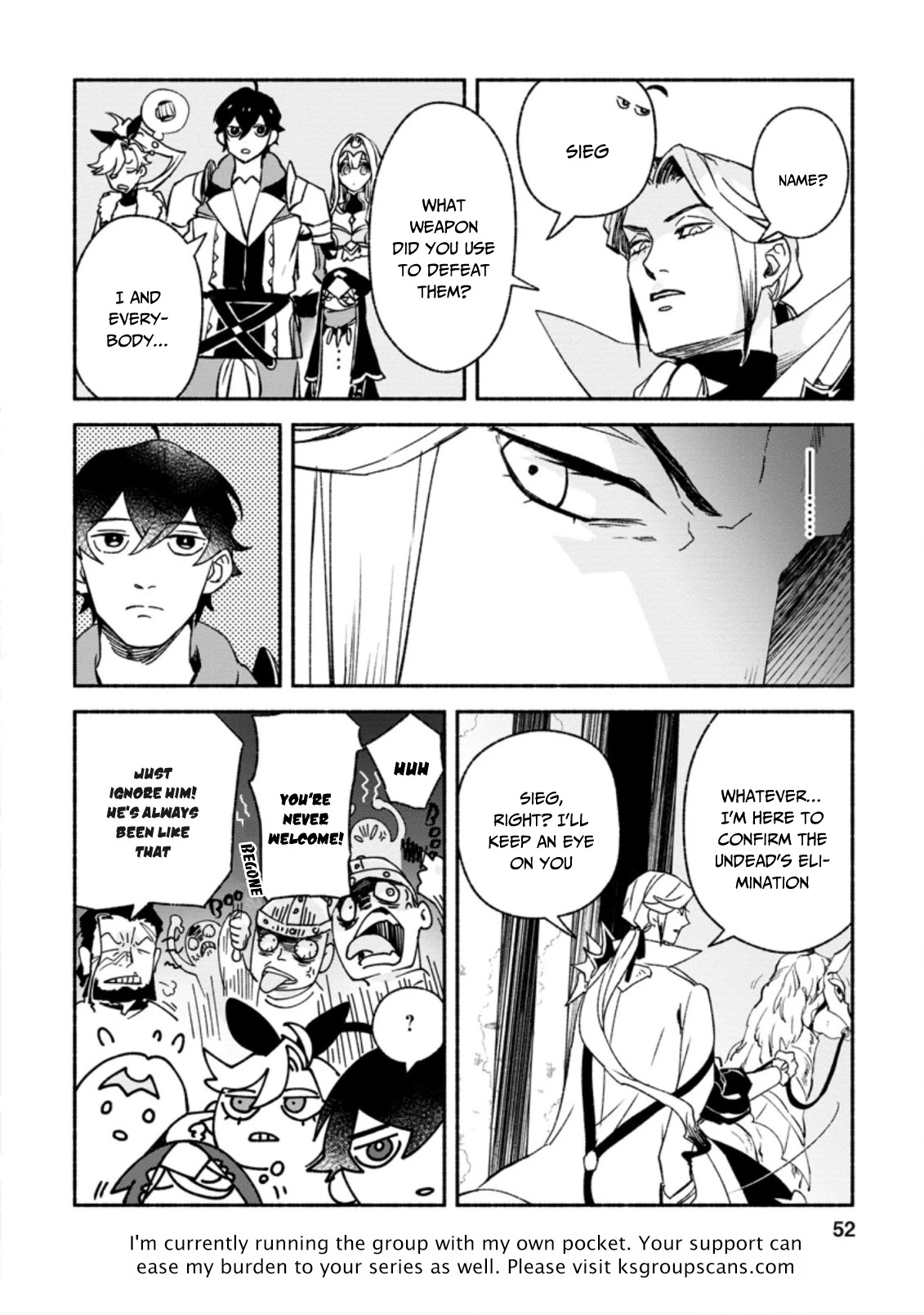 Sono Monban, Saikyou Nitsuki: Tsuihou Sareta Bougyo Ryoku 9999 no Senshi, Outo no Monban Toshite Musou Suru Chapter 7.2 page 11 - Chapter 7.2