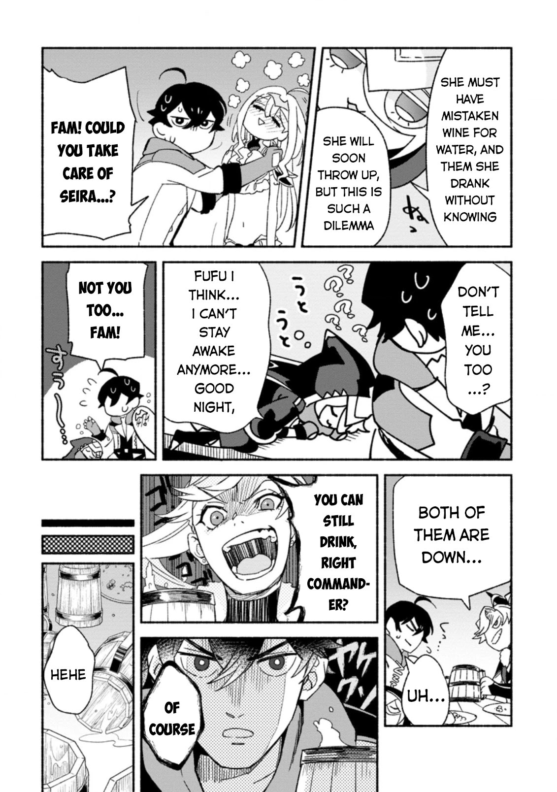 Sono Monban, Saikyou Nitsuki: Tsuihou Sareta Bougyo Ryoku 9999 no Senshi, Outo no Monban Toshite Musou Suru Chapter 7.3 page 10 - Chapter 7.3