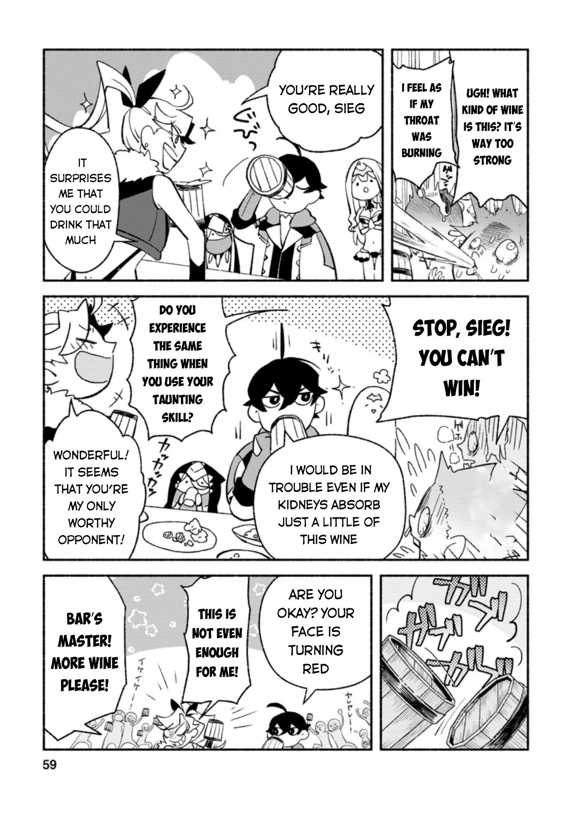 Sono Monban, Saikyou Nitsuki: Tsuihou Sareta Bougyo Ryoku 9999 no Senshi, Outo no Monban Toshite Musou Suru Chapter 7.3 page 8 - Chapter 7.3