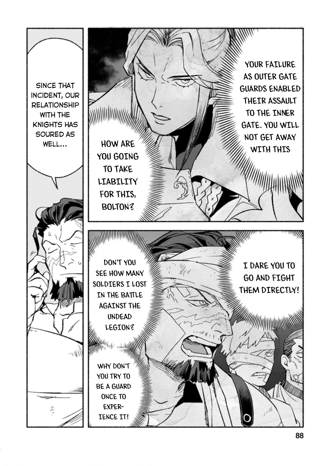 Sono Monban, Saikyou Nitsuki: Tsuihou Sareta Bougyo Ryoku 9999 no Senshi, Outo no Monban Toshite Musou Suru Chapter 8 page 27 - Chapter 8